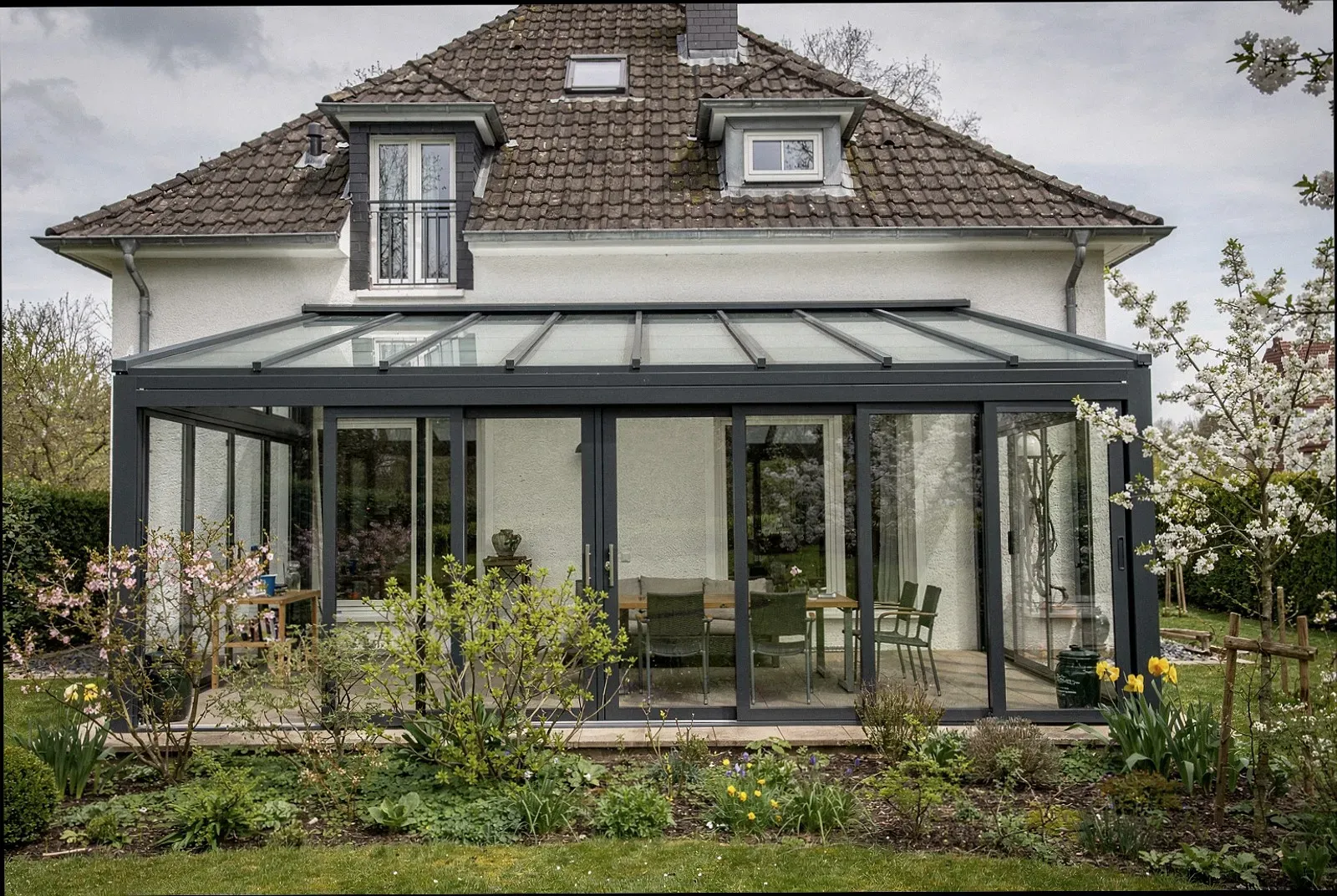 Moderne Terrassenüberdachung in Kaiserslautern